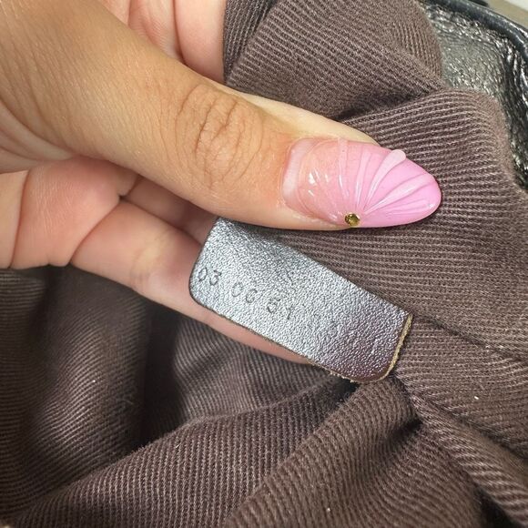 Chloe Paddington Vintage Bag Satchel Silver Black Gunmetal With Purple Tint Rare - Picture 4 of 16